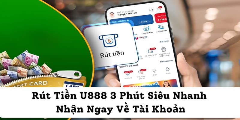 Rút Tiền U888 3 Phút Siêu Nhanh Nhận Ngay Về Tài Khoản